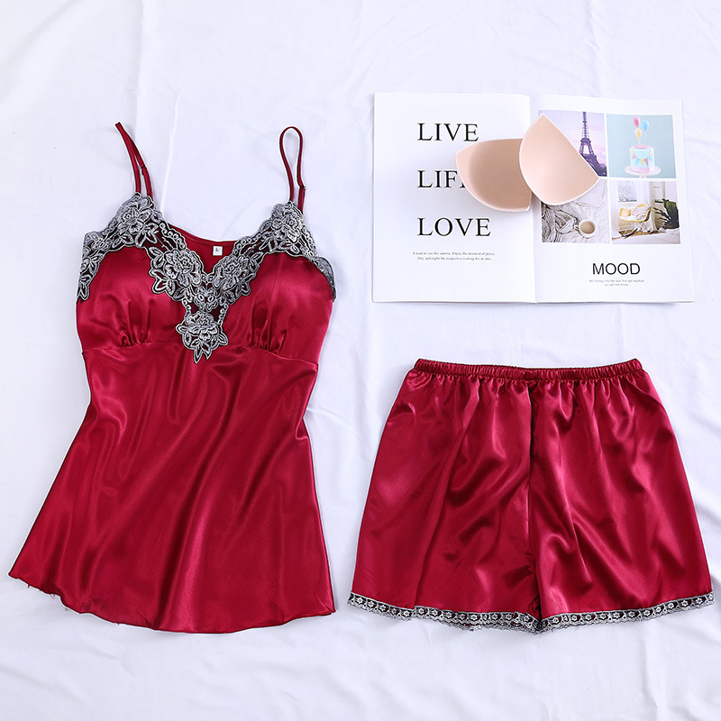 2020 new pattern Female models printing pajamas Two piece set Spring and summer comfortable Home Furnishings suit Color optional