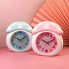 Creative little alarm clock students use children's bedside small mushroom alarm clock personality lazy bedroom watch clock ornaments