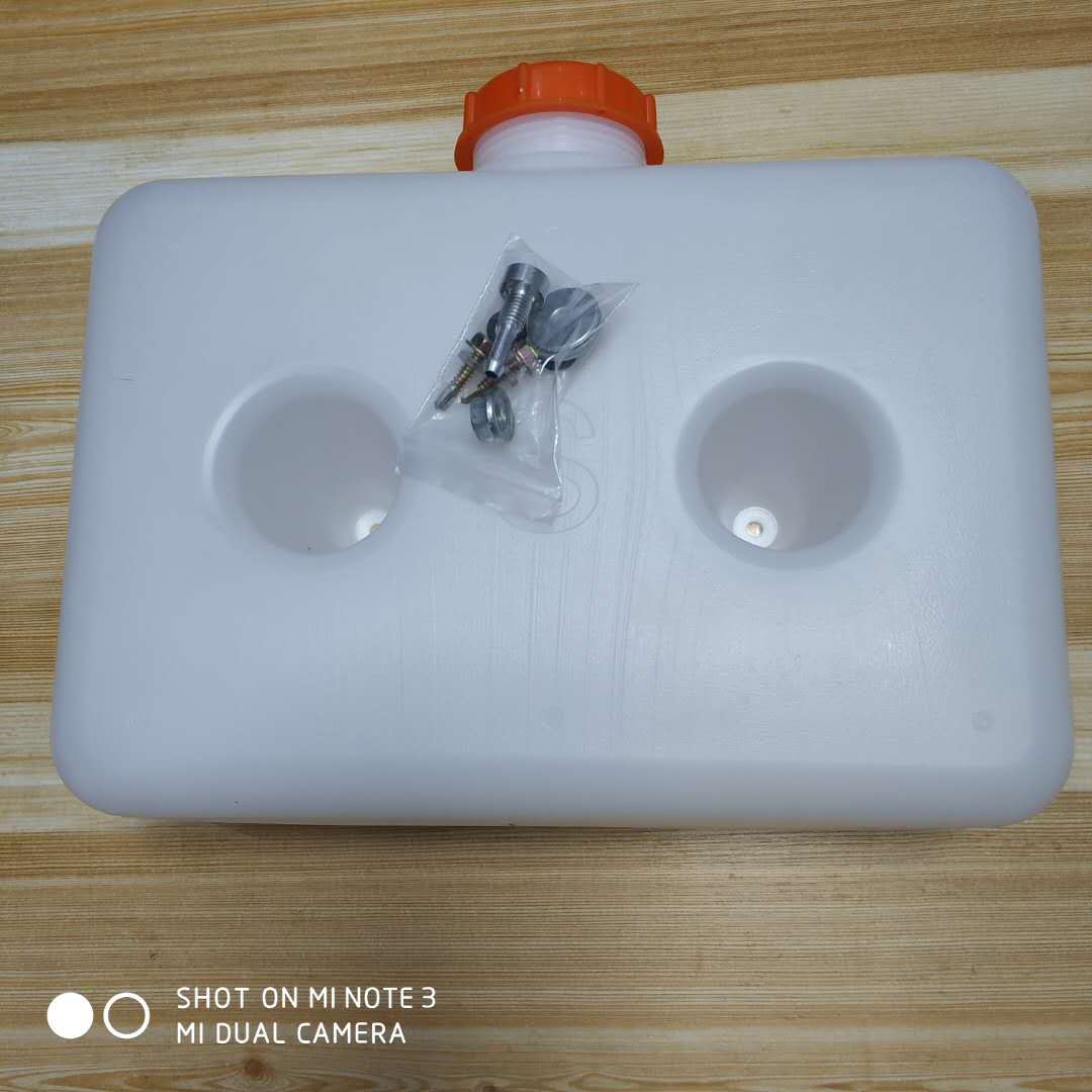 5L油箱 树脂材料5升2孔油箱 汽车暖风加热器配套塑料小油箱