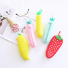 Silica gel cute children's capacious pencil case for elementary school students for boys and girls, internet celebrity