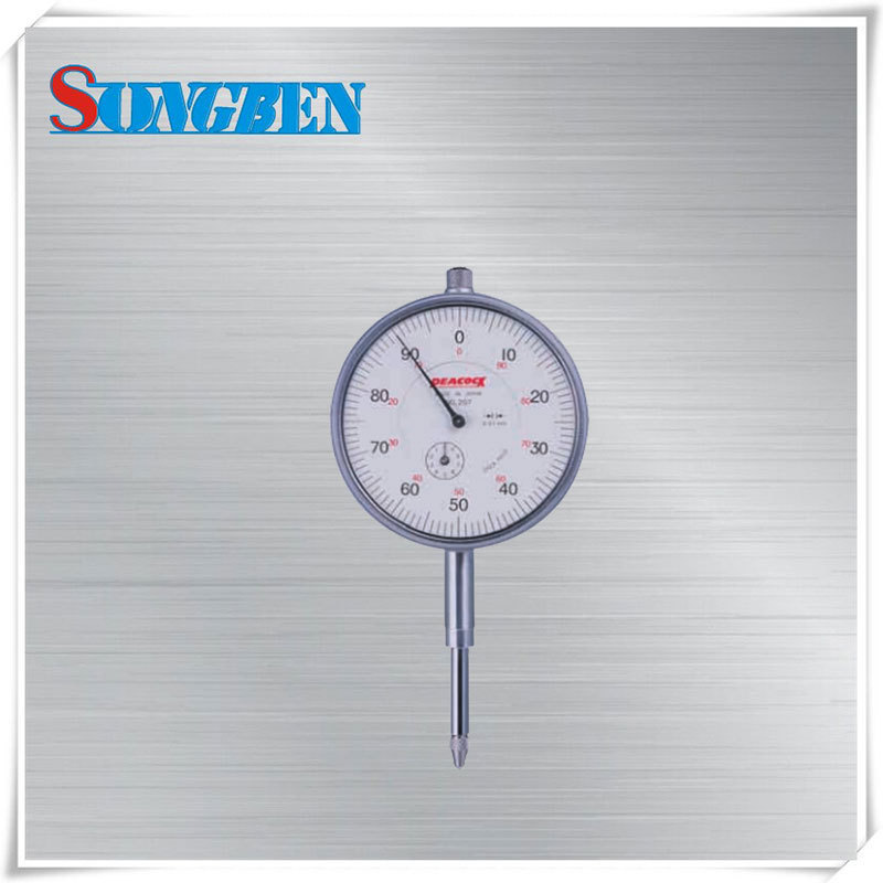 日本孔雀PEACOCK原装进口反表盘型百分表207F-T
