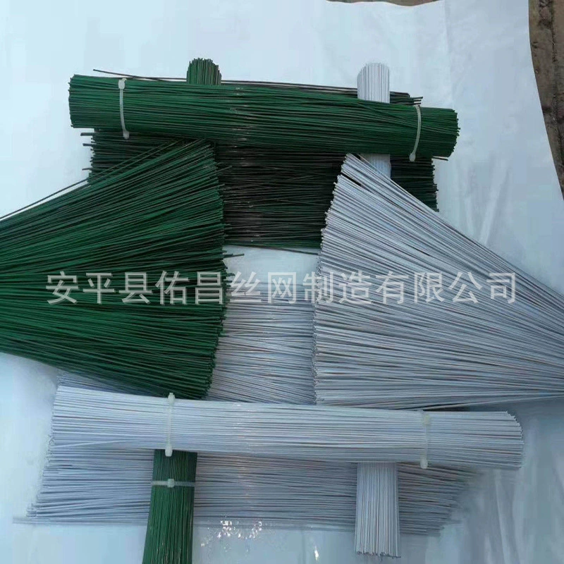 Plastic iron wire PVC gardening bag plastic galvanized silk gardening shape bundle silk coating plastic wire
