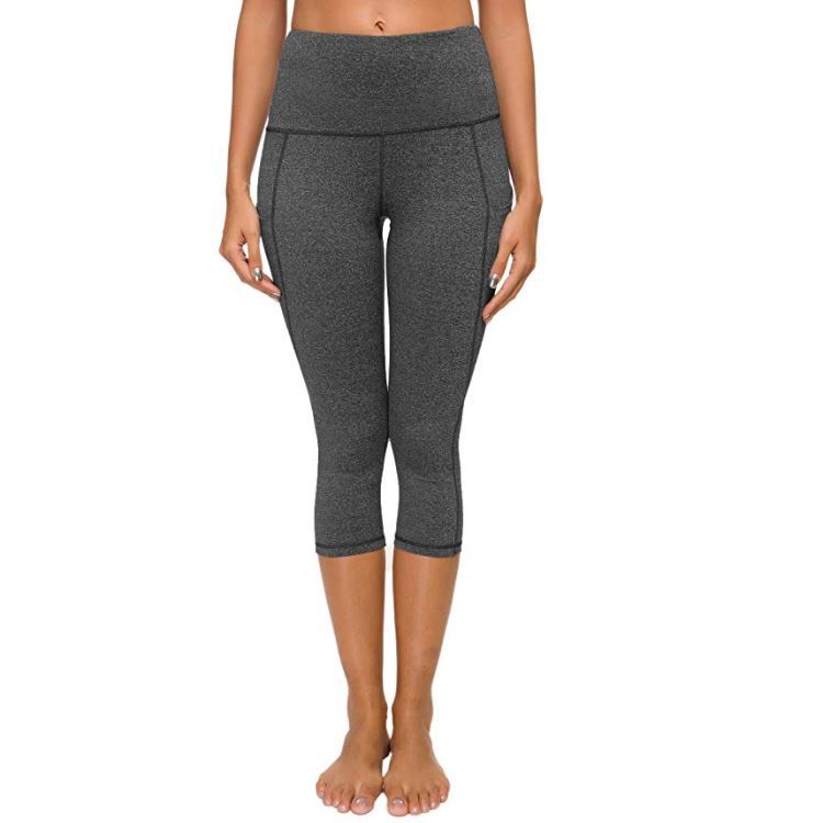Damen Yogahose verkürzte Hose Po Lifting Sporthose T2020-38_voghion.com