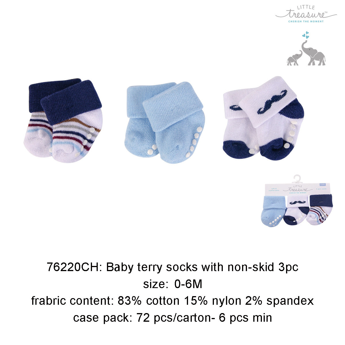 Newborn baby newborn socks American Huds...