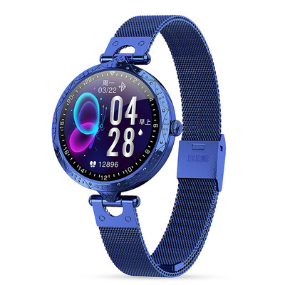 AK22女士智能手环心率血压监测生理期提醒音乐AK15女款手表IP67|ms