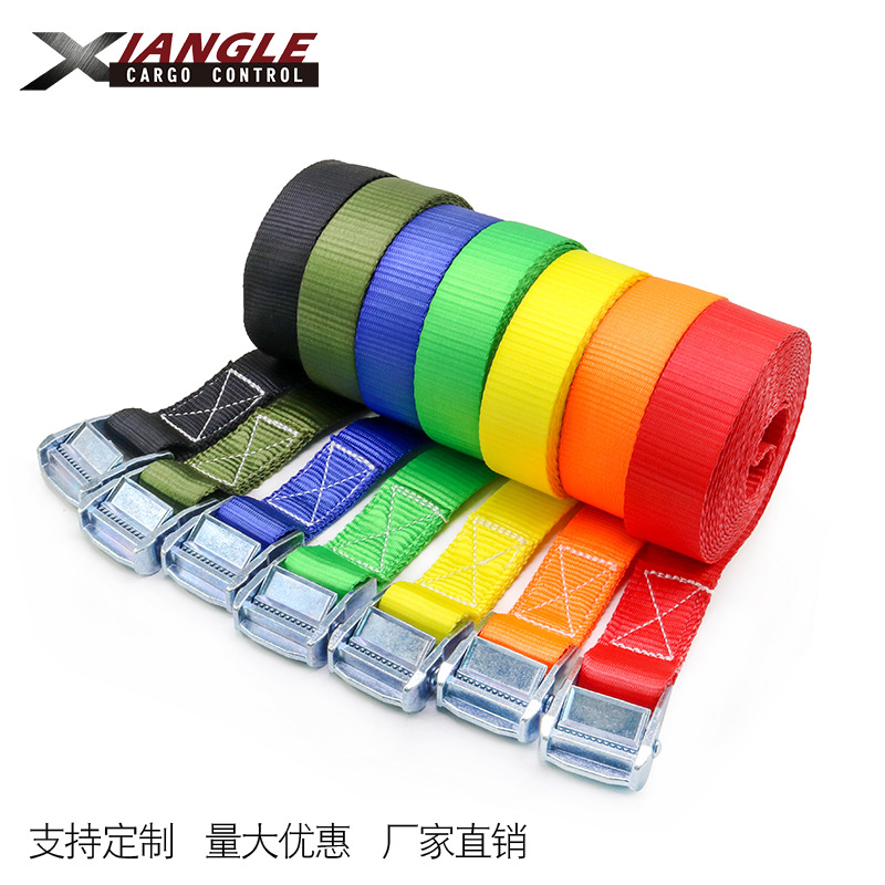 3.8cm1.5寸压扣汽车货物货车带子收紧器捆绑带紧固器固定带织带