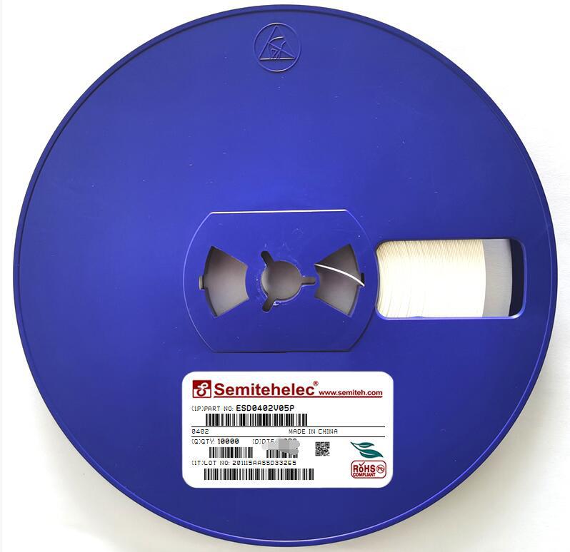 ESD0402V05P ESD静电抑制器 0402 SEMITEH 全新原装正品