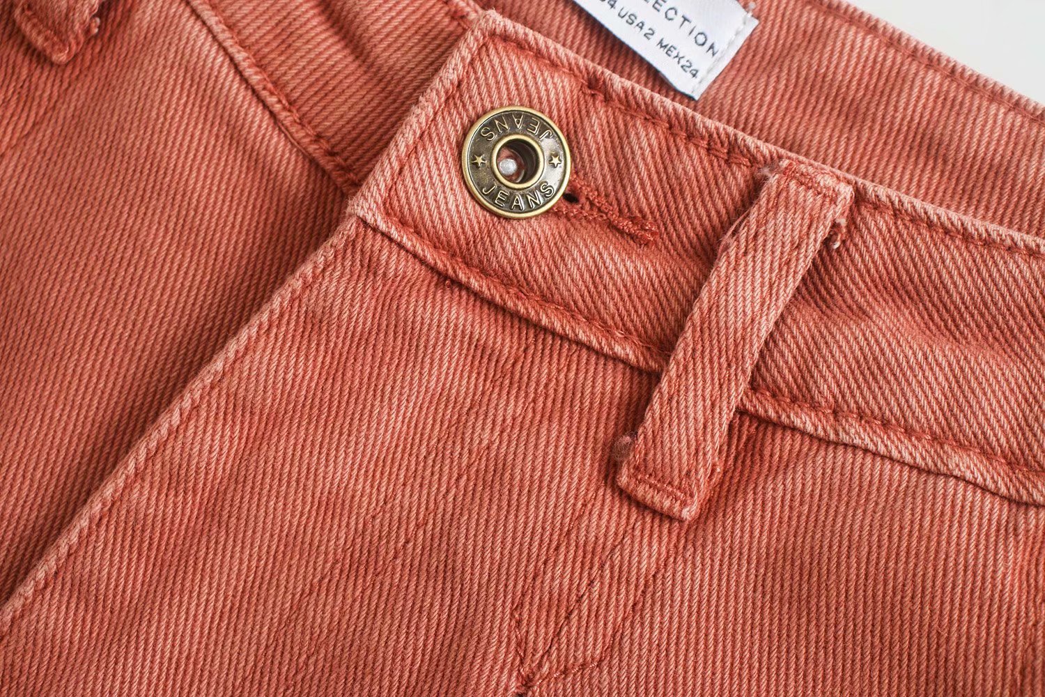 autumn pleated decoration loose women's jeans NSAM3139