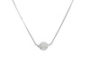 Fashionable necklace, universal starry sky, silver 925 sample, internet celebrity, micro incrustation