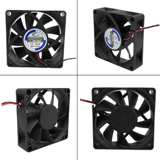7020散熱風扇 5V12V24V 0.15A直流風扇 靜音大風量耐高溫風扇