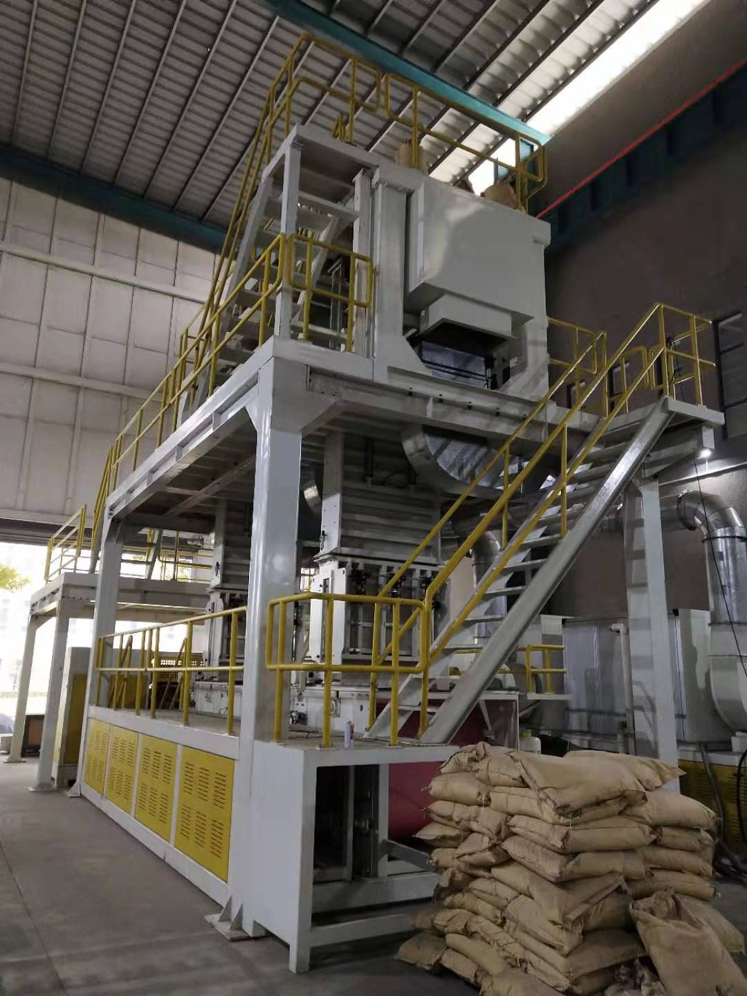 现货1米双S无纺布押出机即买即生产