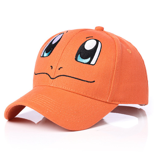 POKEMON Pokemon Baseball Cap Embroidered C Hat Ash Ketchum Peaked Cap Pokemon Anime Mesh Hat Sun Hat