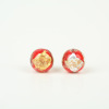 Round beads, Chinese hairpin handmade, earrings, accessory, wholesale