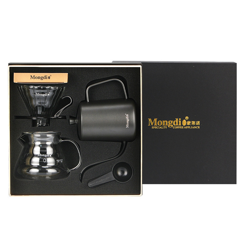Feiyi Hand-brewed Coffee Pot Gift Box Household Drip Filter Hand-brewed Pot Set Filter Cup Drip Pot Hand-brewed Coffee Utensils