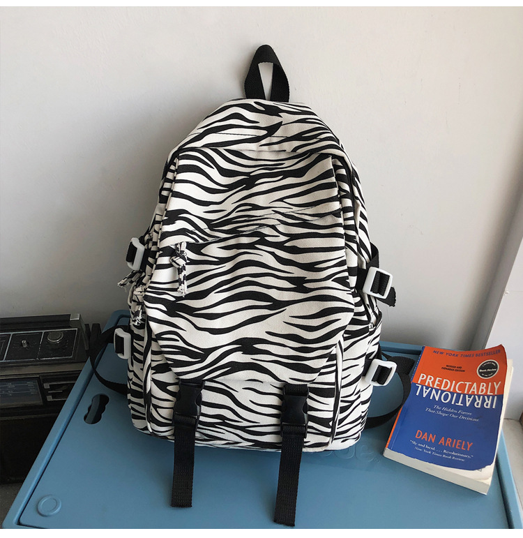 Schoolbag Female Korean Style High School And College Student Middle School Student Large Capacity 2020 New Backpack Trendy Backpack display picture 12