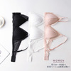 2020新款法式三角杯里料100%桑蚕丝内衣女 薄款无钢圈真丝文胸