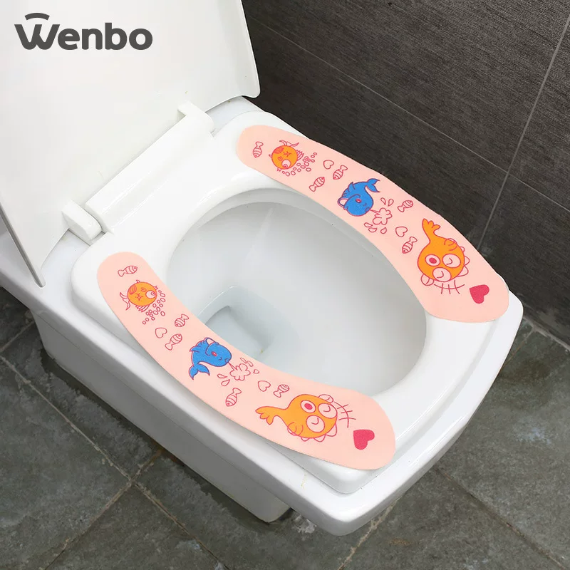Toilet, set, demi-season warm pillow