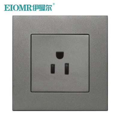 86型美式美标美规墙壁电源插座美国加拿大巴西台湾15A暗装面板|ms