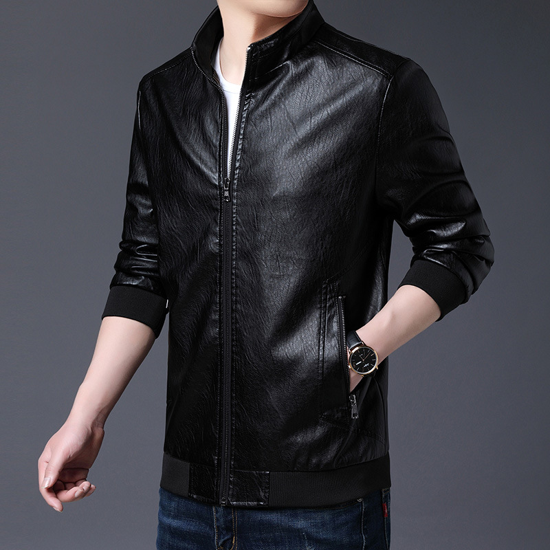 Veste en cuir homme - Ref 3443785 Image 3