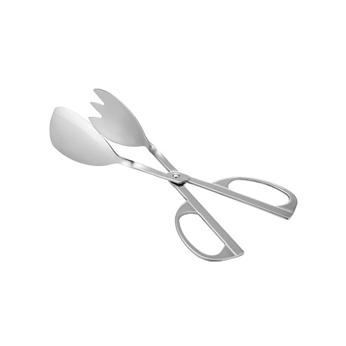 High-end stainless steel scissor clip food clip buffet clip bread salad food clip steak clip hotel salad clip