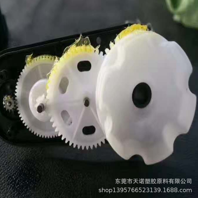 白色耐磨POM/韩国工程塑料/F30-01 高滑动 高熔指POM齿轮原料颗粒