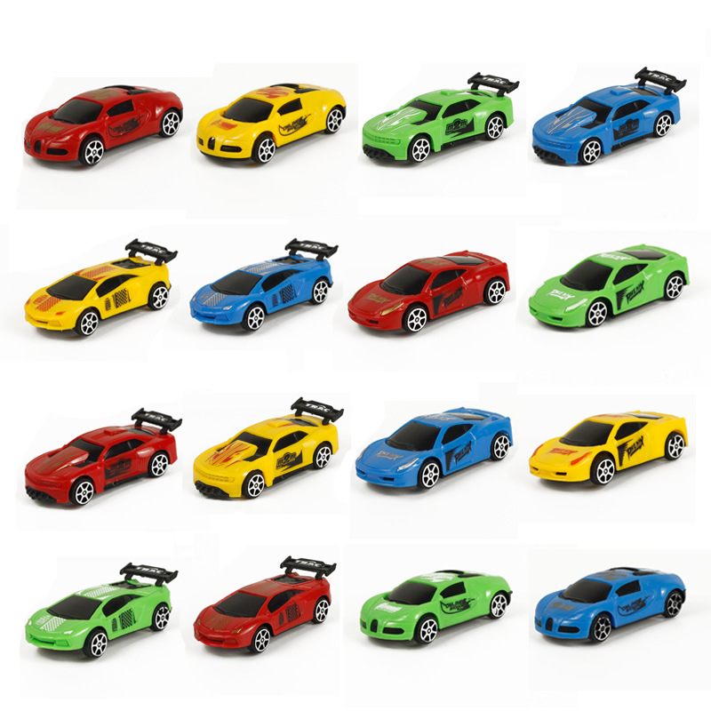 回力車批發 塑料迷妳回力小車賽車模型兒童玩具男孩