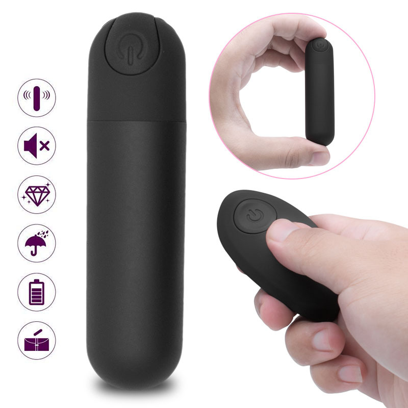 Wireless remote control vibrating bullet...