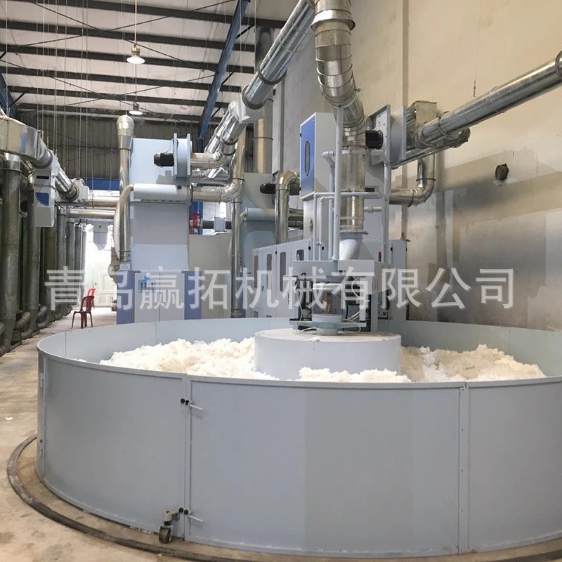 自动化家纺棉花絮片生产流水线设备