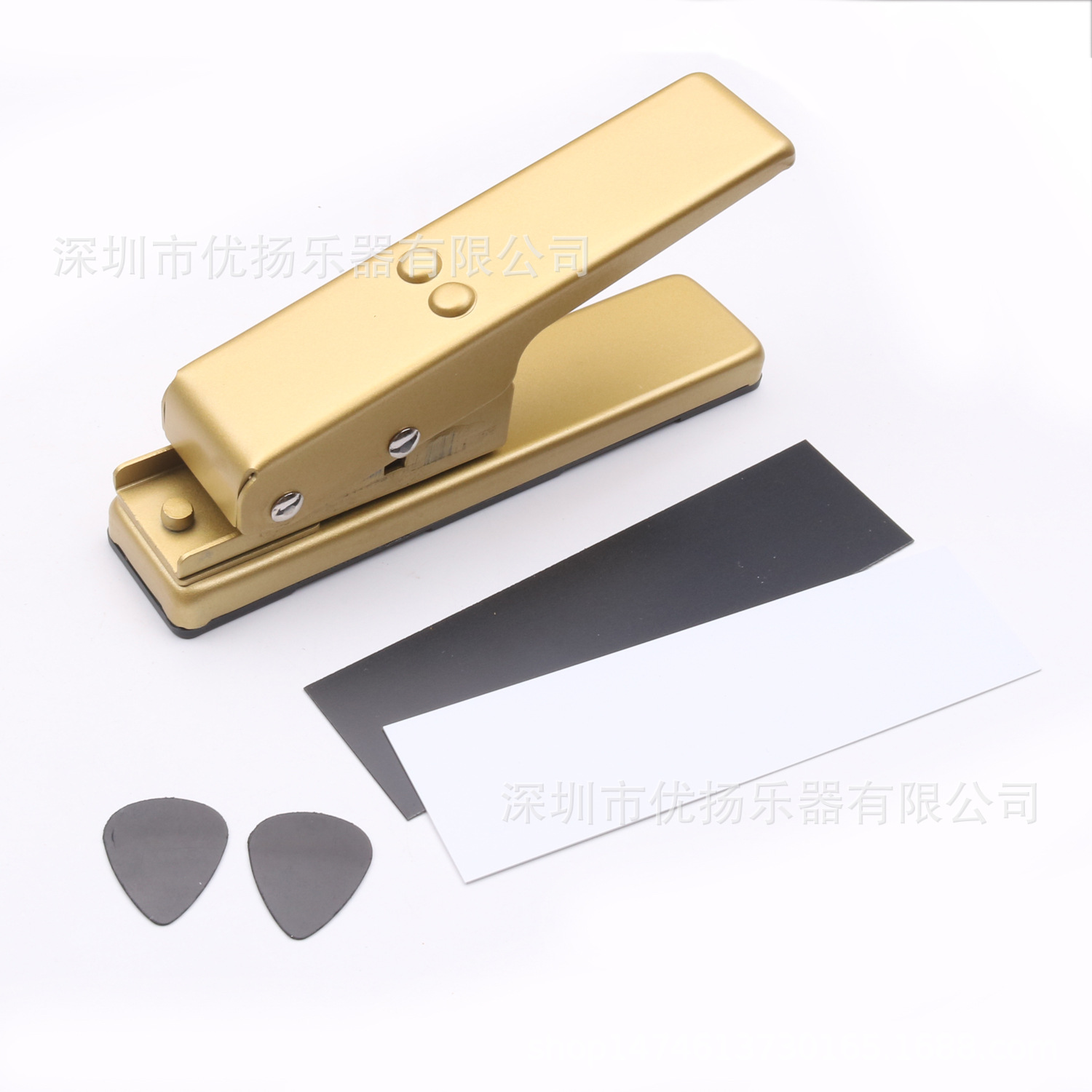 Guitarra pequeña selección de corte dispositivo de selección de guitarra dispositivo casero negro selección clip selección producción DIY