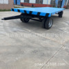 10 Flat trailer Flat Trailer logistics Transfer Vehicle Factory Turnover car Tow trailer Manufactor supply trailer