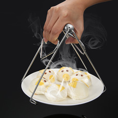 304不锈钢提盘夹防烫取碗器 厨房碗碟夹创意取碗盘夹砂锅蒸菜夹