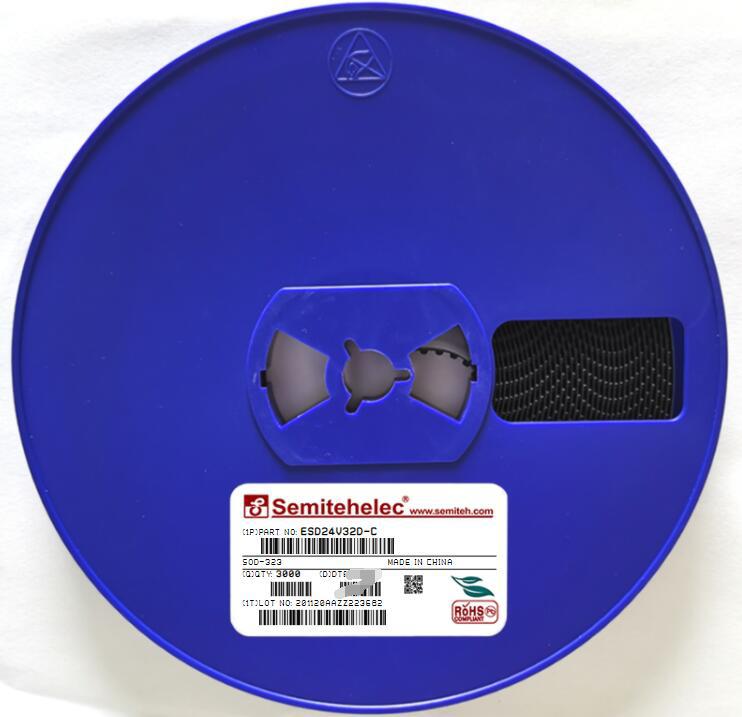 ESD24V32D-C ESD/TVS保护管 SOD-323 SEMITEH 全新原装正品