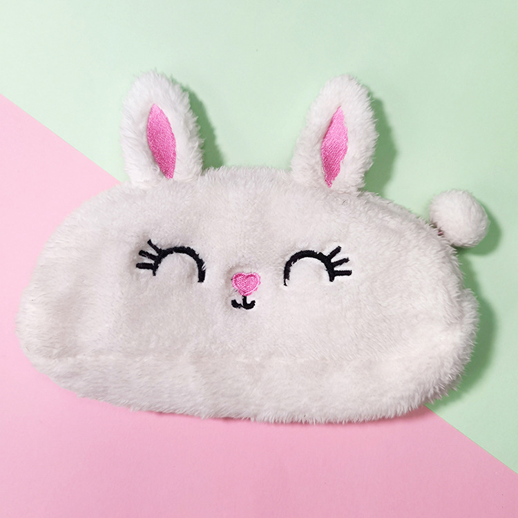 厂家直供毛绒笔袋 创意文具学习文具笔袋 猫咪毛绒学生笔袋