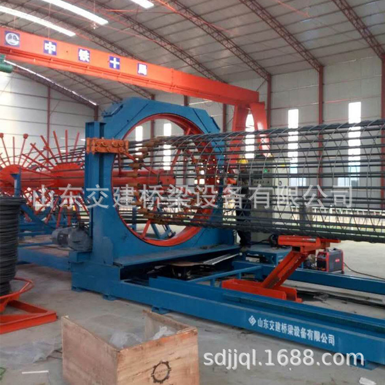 交建供SJG2000数控钢筋滚笼机 海南五指山数控钢筋笼滚焊机厂家