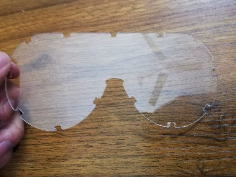 Производитель прозрачных ПК противотуманные линзы продукты очки профессиональный производитель ПЭТ противотуманная пленка