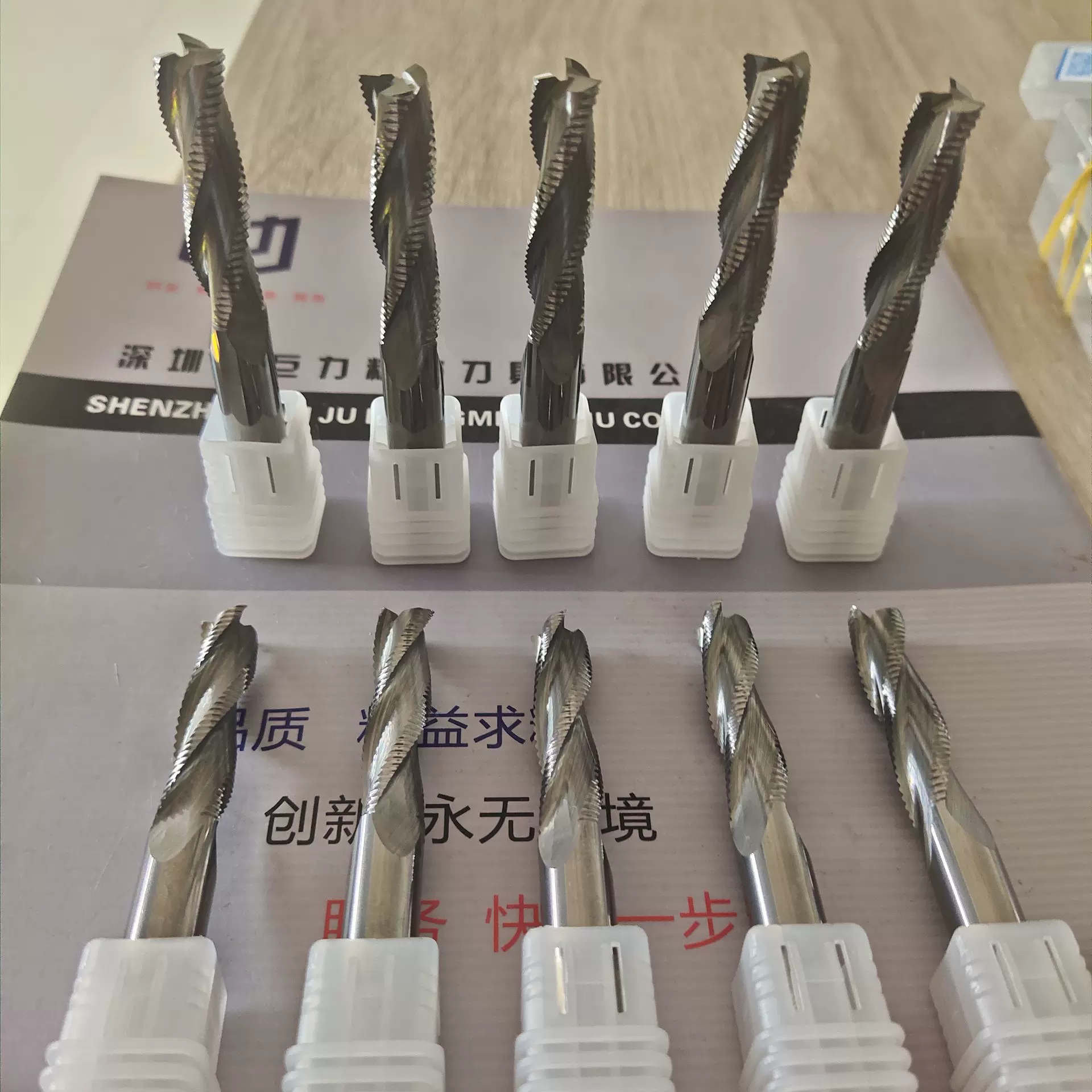 三刃粗皮铣刀 整体硬质合金钨钢材质 承接非标尺寸定制粗皮铣刀