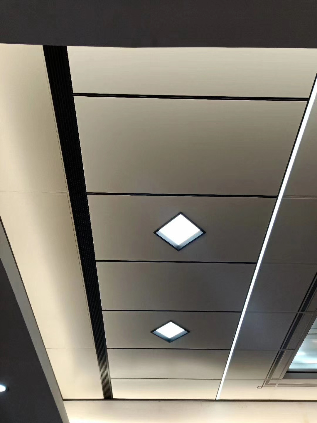 450*900大板吊顶 二级 时尚客厅集成吊顶 铝扣板 铝天花 天花板