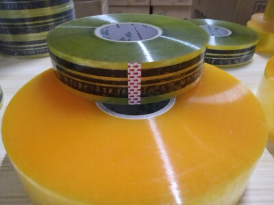 45mm机用透明胶带55mm机用大卷透明胶带60mm自动封箱机用透明胶带