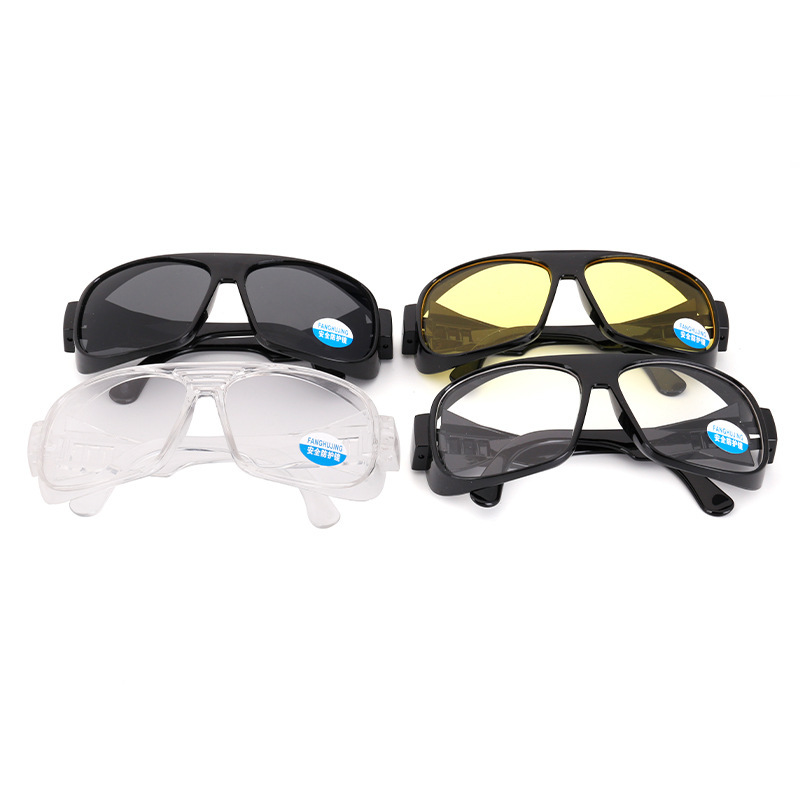 New type of protective glasses, dustproof glasses, anti splash, wind and sand impact, transparent labor protection glasses, industrial goggles 3372_voghion.com