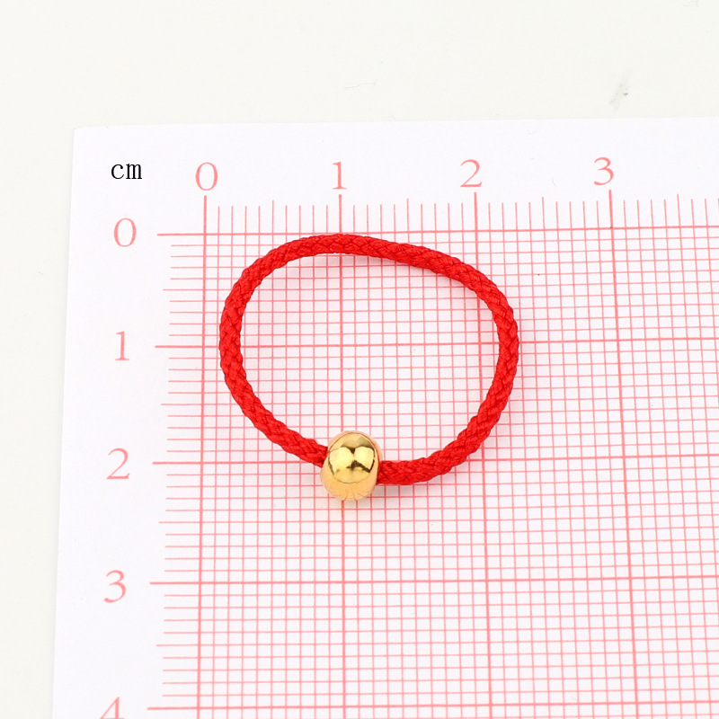 New Fashion Transfer Bead Ring Red Rope Ring Wholesale display picture 1