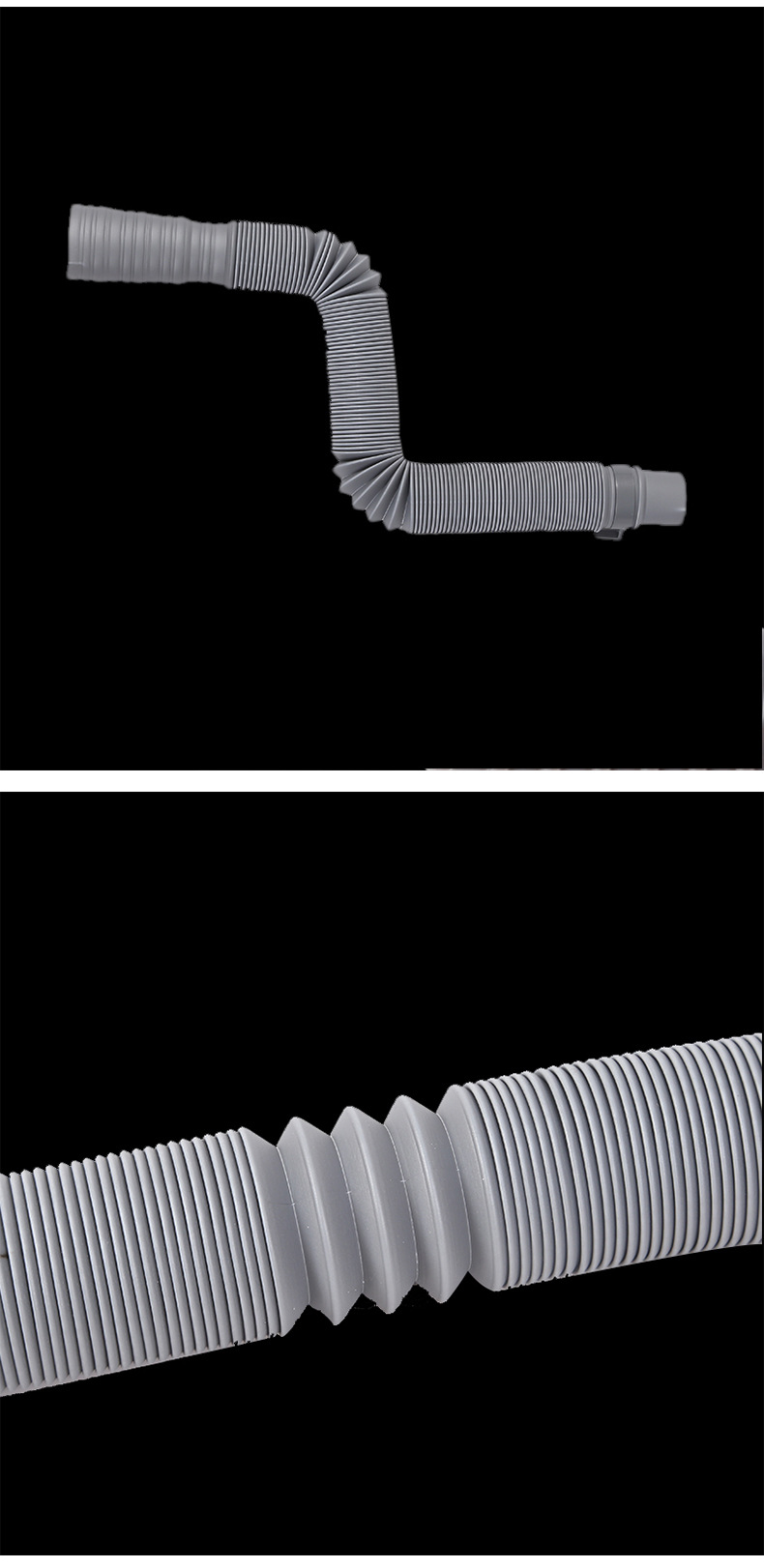 New material outlet pipe, washing machine drain pipe, sewer pipe, vegetable basin, sink, extended downspout, telescopic drain pipe detail image 9