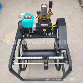 48V电动遥控打药机 电动智能控制打药机 自动盘管喷药机图片 62