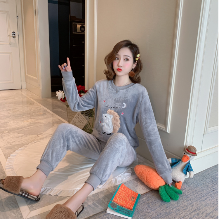 C 刺猬-绒-灰-长