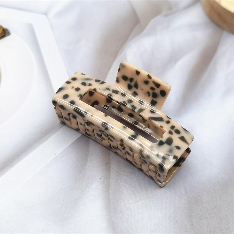 Women'S Gender Simple Style Style Women's Simple Style Leopard Acetic Acid Sheets Hair Claws