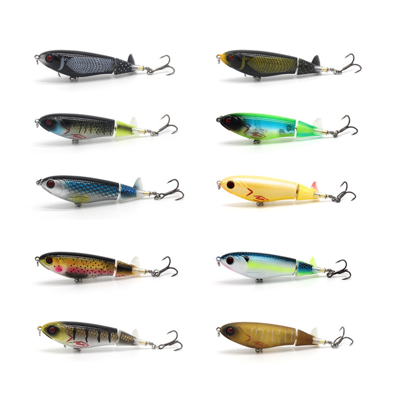 Suspending Whopper Plopper Fishing lures Fresh Water Bass Swimbait Tackle Gear