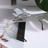 Fashionable folding human head for elderly, resin, lens, 350 degrees