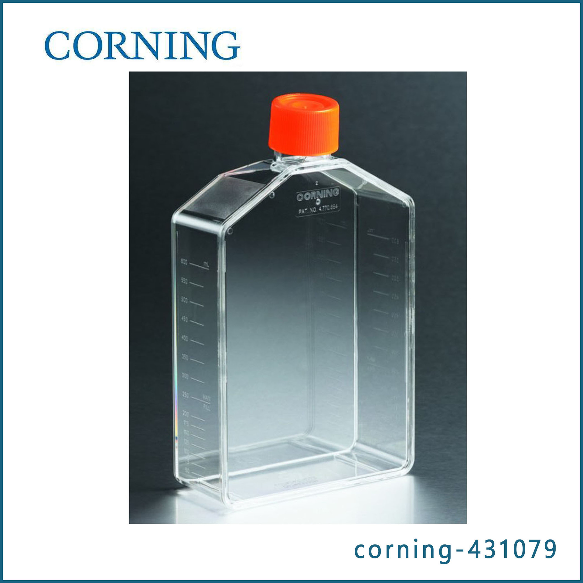 corning 康宁431079培养瓶175cm2直角角度颈密封盖PS材质现货