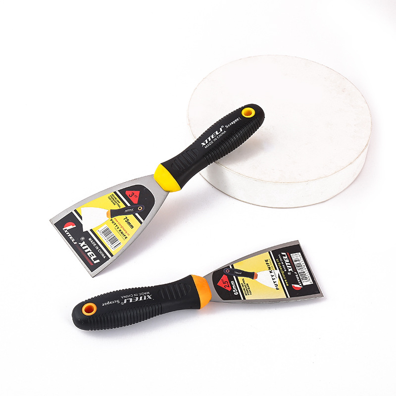 希特力高碳钢油漆工具刀油灰刀腻子刀装修粉墙刮腻子清洁铲刀