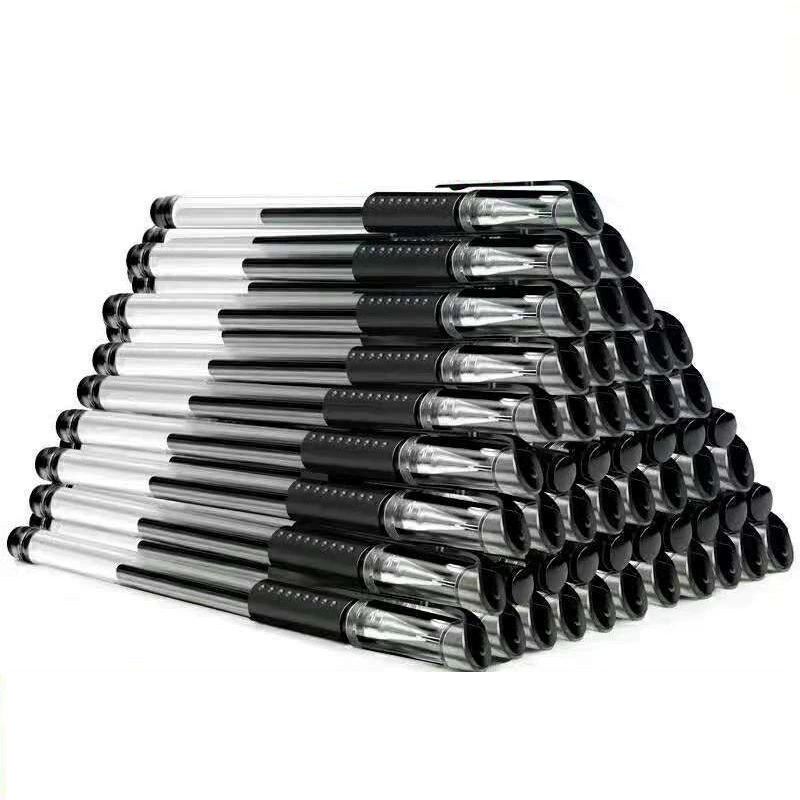 Маленькая гелевая ручка европейского стандарта 0,5 мм пуля черная синяя красная Водяная ручка для канцелярских принадлежностей