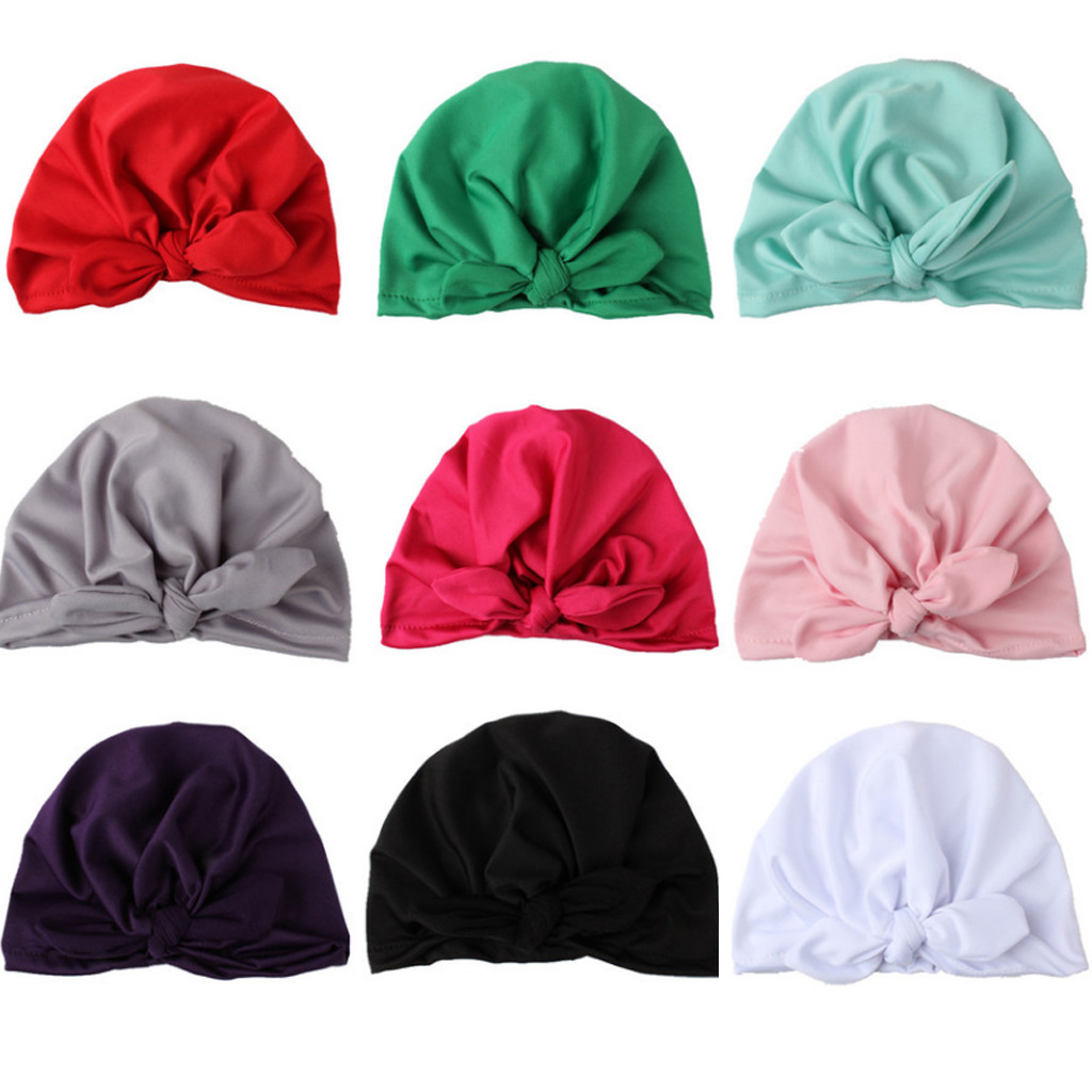 Bonnets - casquettes pour bébés en velours - Ref 3437012 Image 2